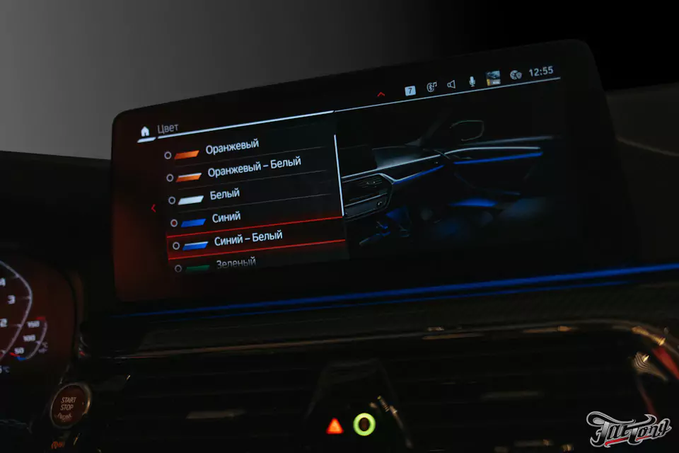 Построили новую акустическую систему для BMW M5 с дизайнерским оформлением багажника! Перешили в кожу салонный пластик, заламинировали карбоном зеркала, провели комплекс детейлинг-услуг